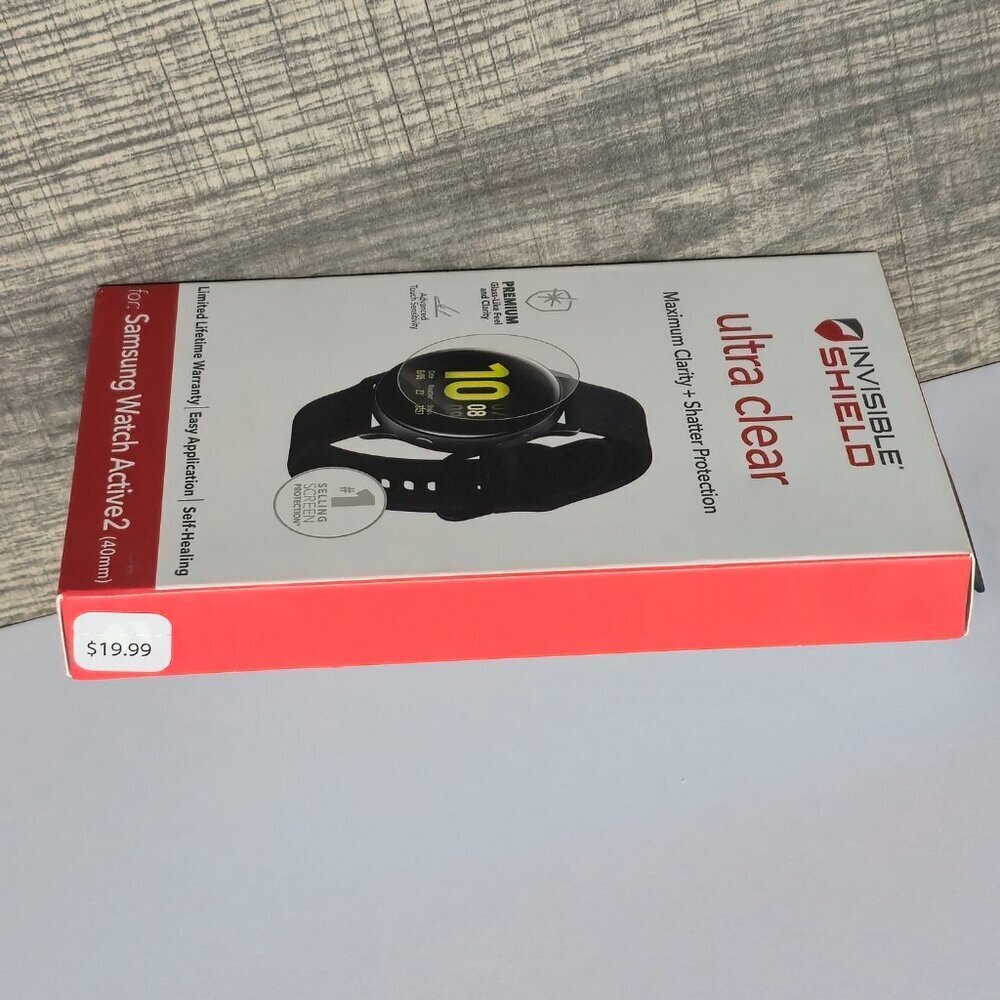 Zagg Invisible Shield Ultra Clear 40mm Smart Watch Screen Protector - Picture 3 of 3